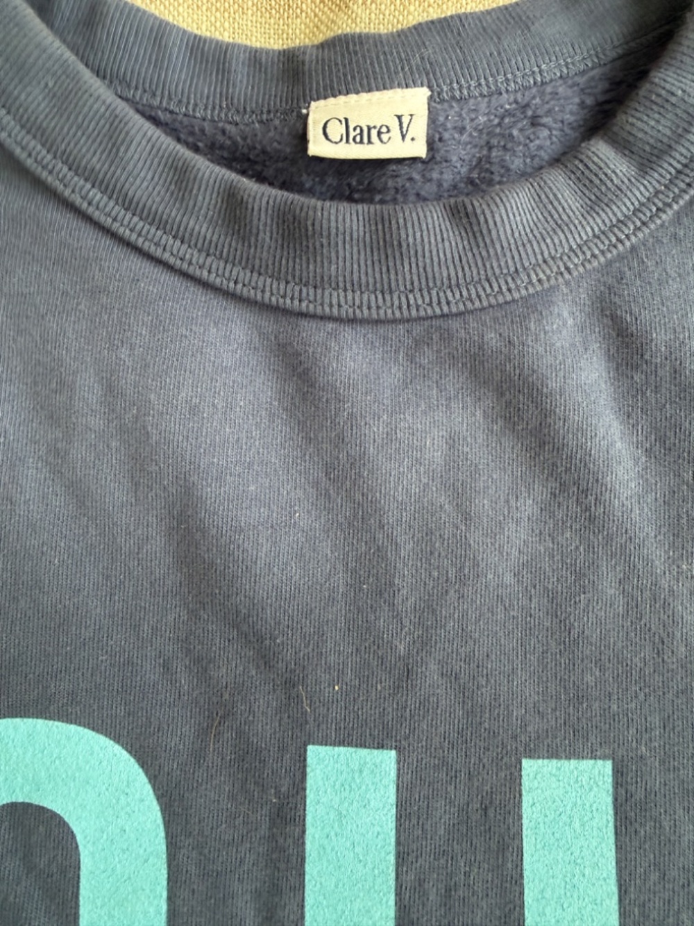 Clare V OUI sweatshirt - Picture 3 of 5